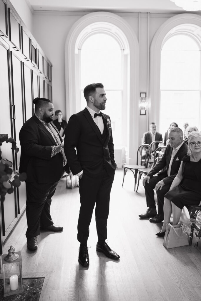 Ceremony at the Halifax Club in Nova Scotia