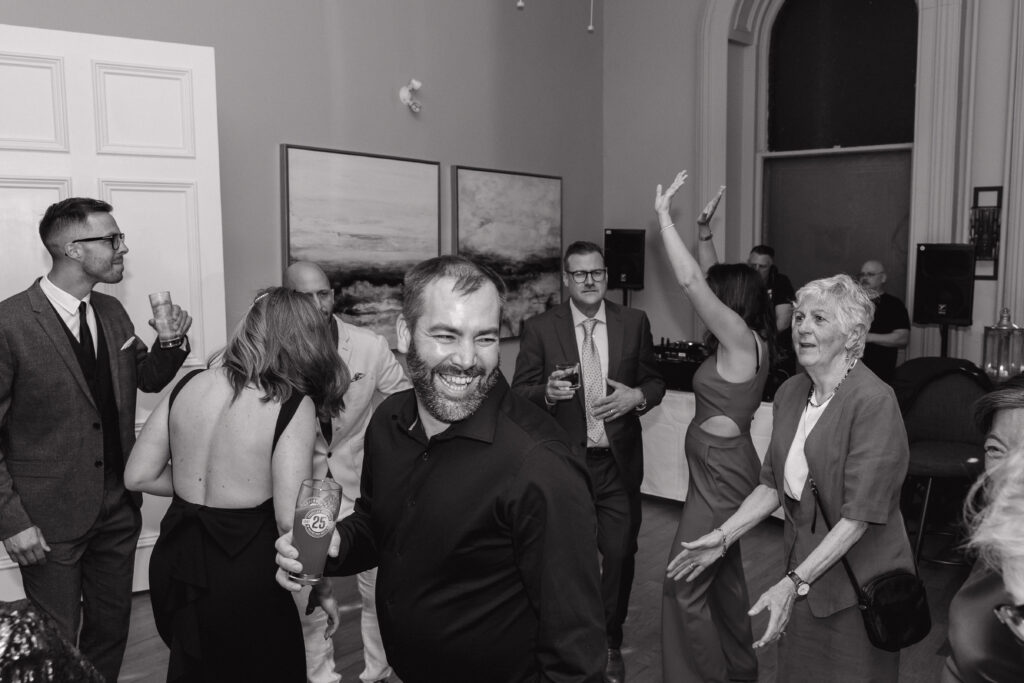 Dancing photos at the Halifax Club Wedding Venue