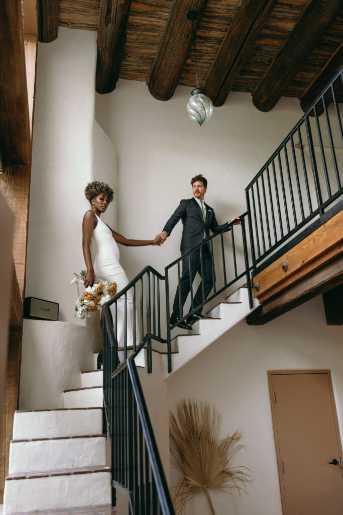 A chic timeless desert wedding at the Joshua Tree House in Saguaro National Park - Tucson, Arizona Wedding and Elopement Photographer