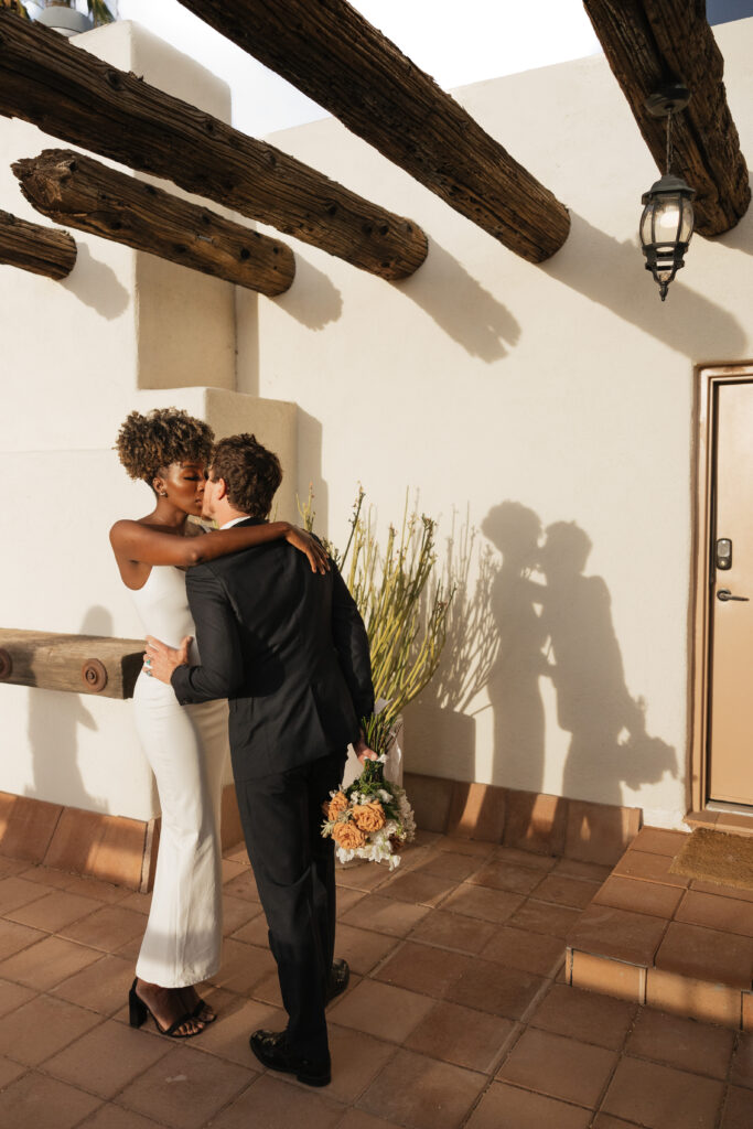 A chic timeless desert wedding at the Joshua Tree House in Saguaro National Park - Tucson, Arizona